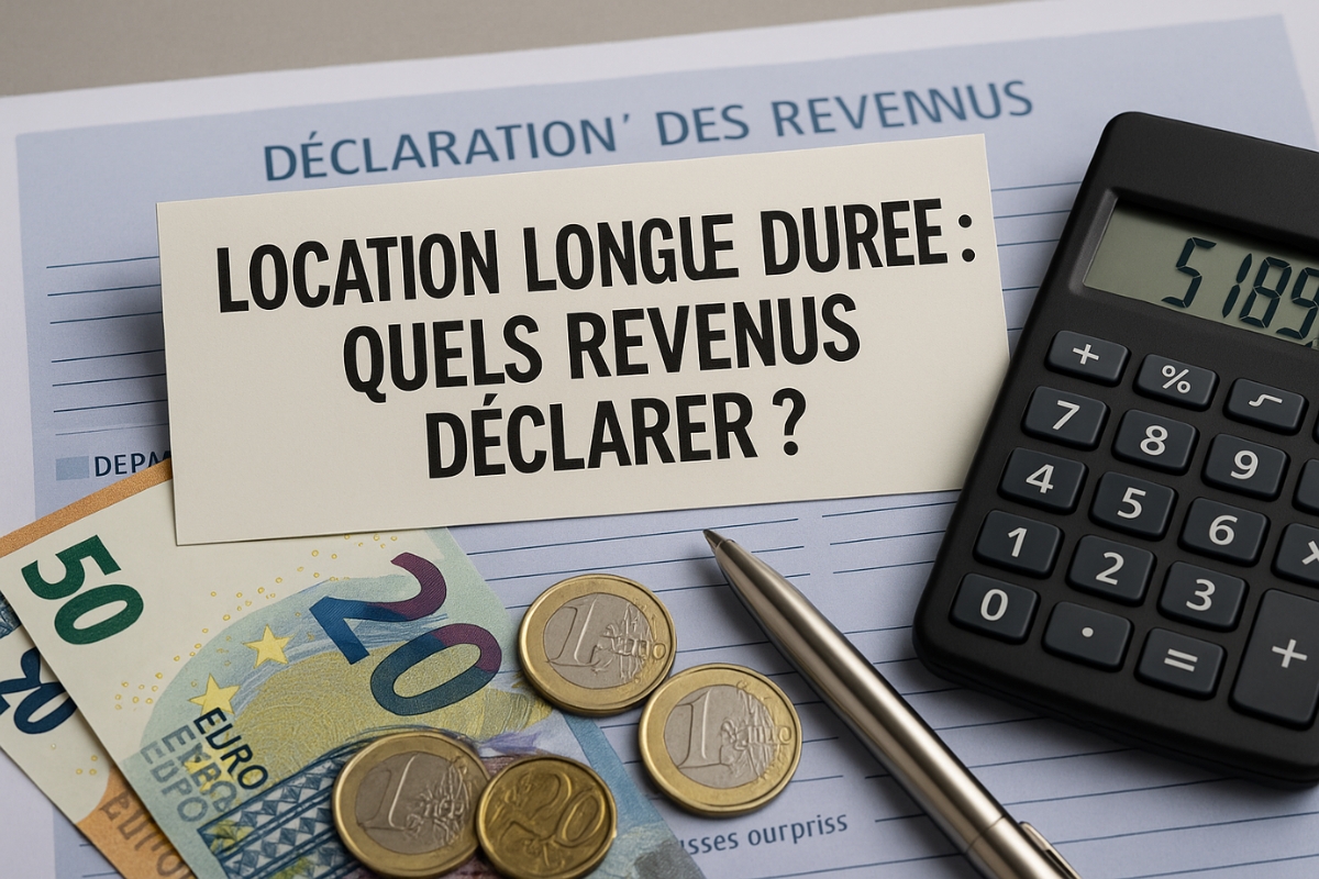 LOCATION MEUBLEE LONGUE DUREE : quels revenus déclarer ?