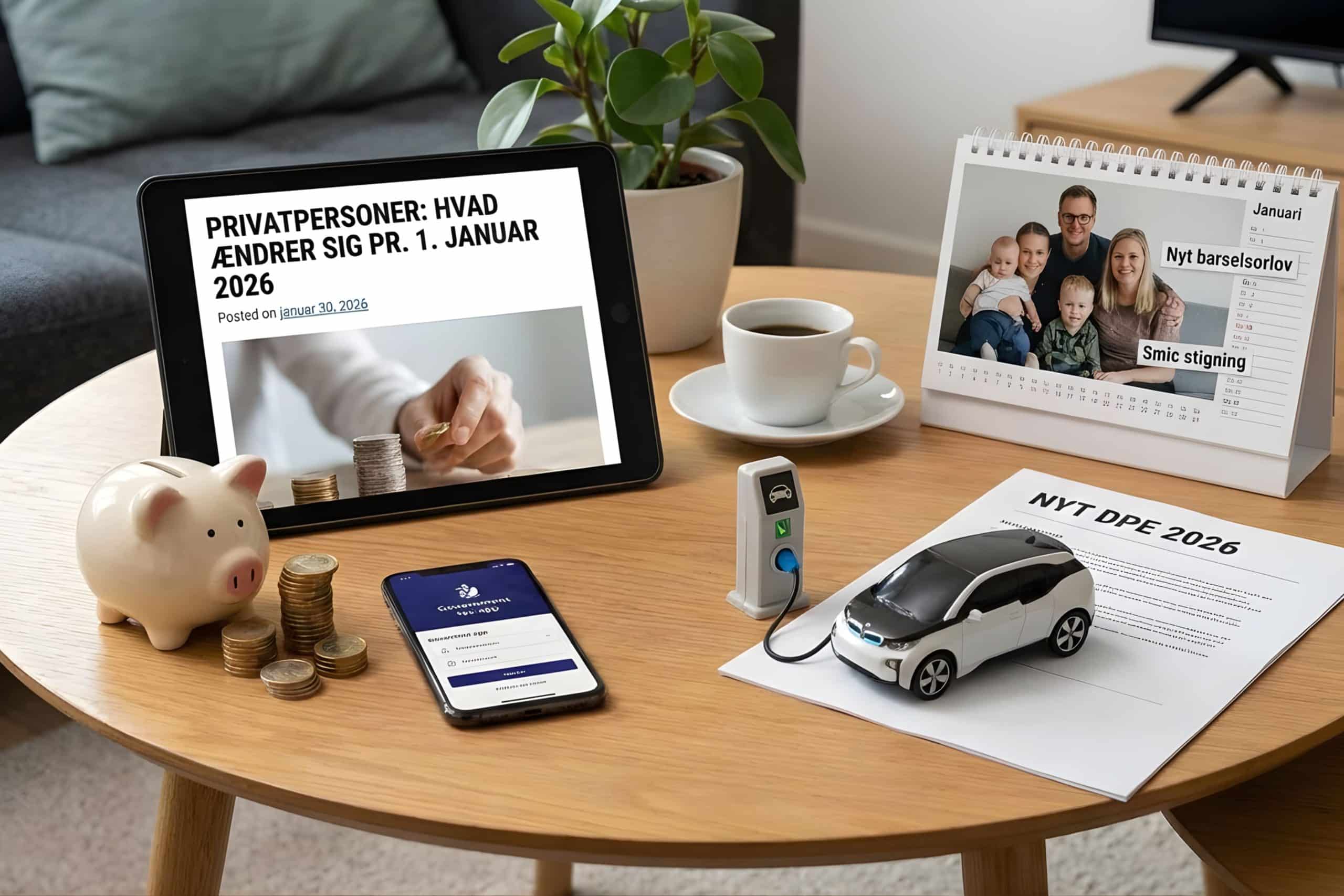 Privatpersoner: Hvad ændrer sig pr. 1. januar 2026