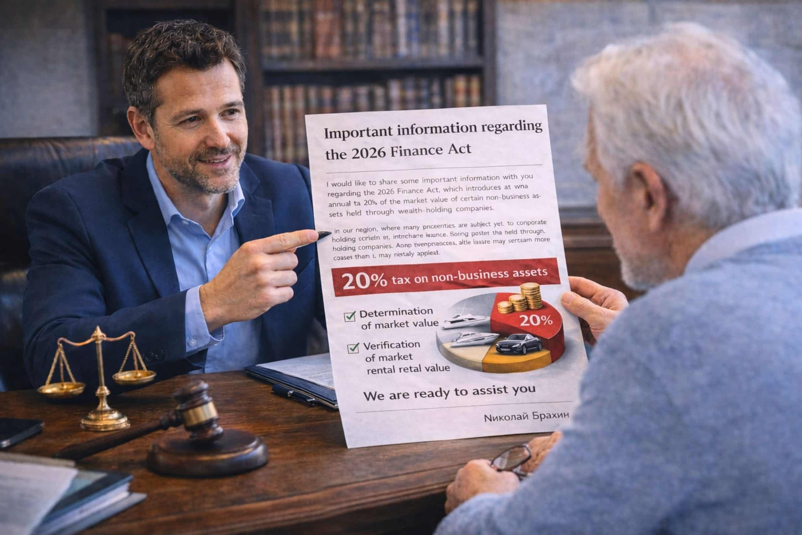 Important information regarding the 2026 Finance Act