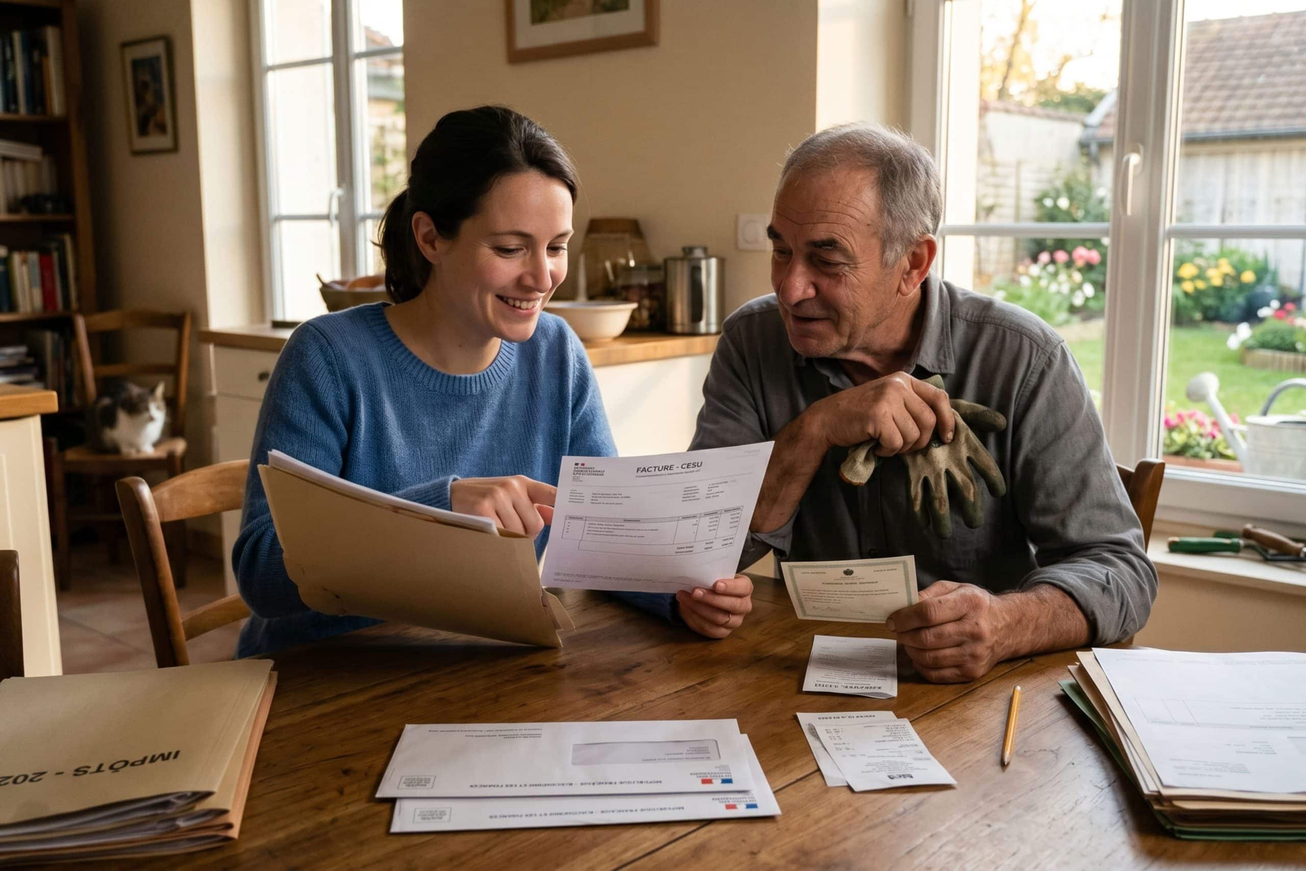 Tax relief for domestic workers in France 2026: conditions, limits and declaration