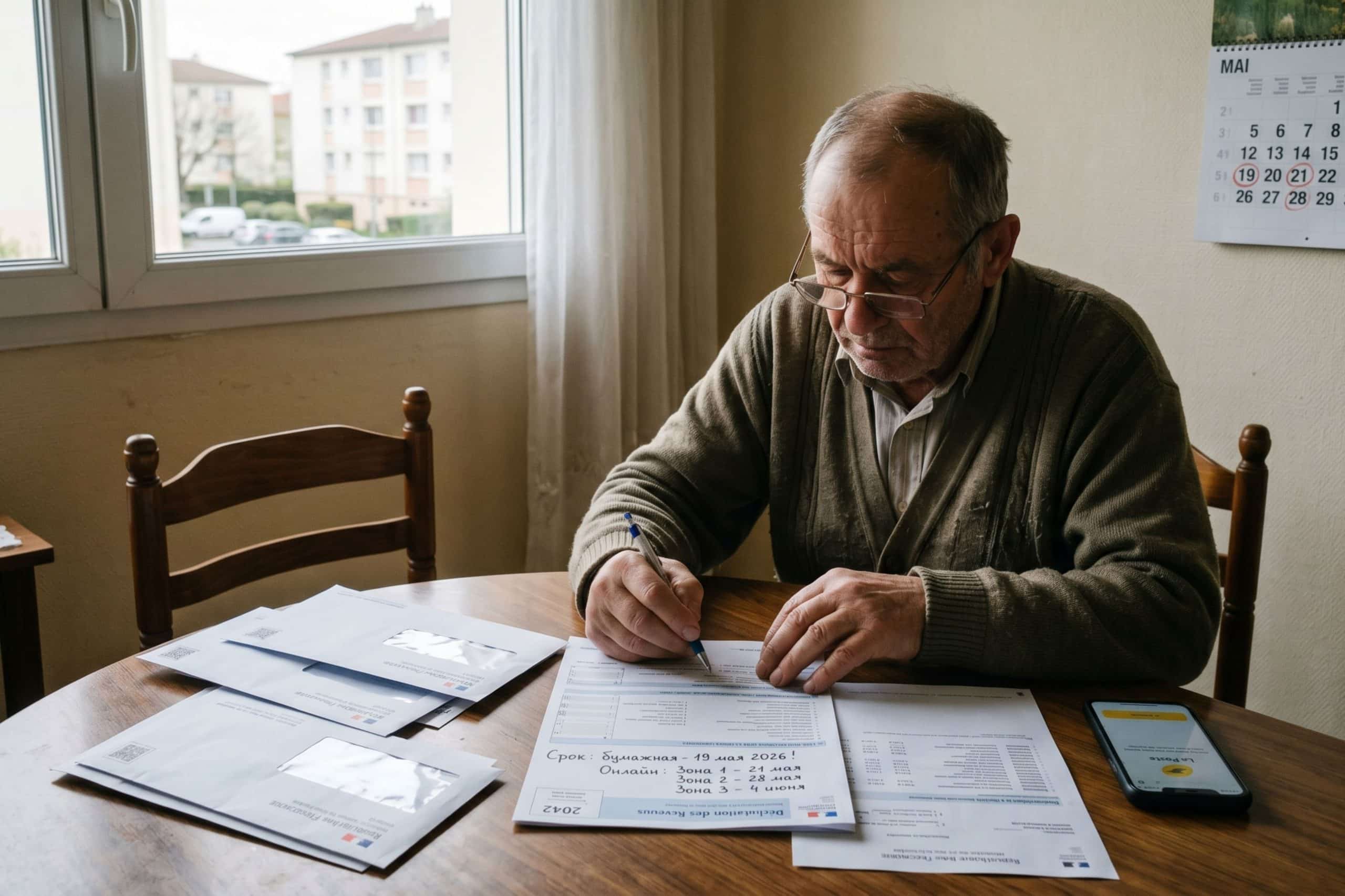 Налог на доходы во Франции 2026: календарь подачи декларации и сроки