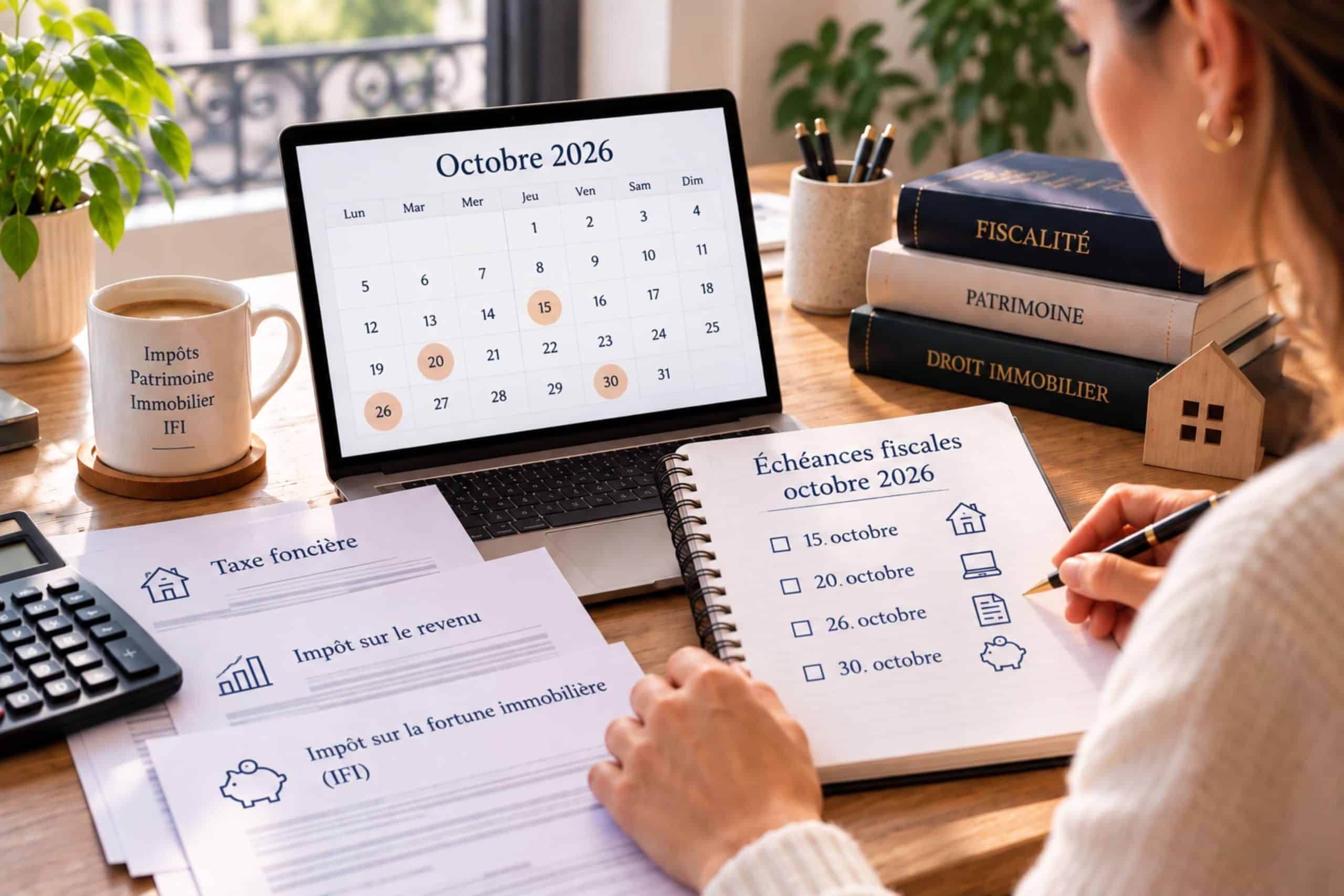 Impôts : les 4 dates clés d'octobre 2026